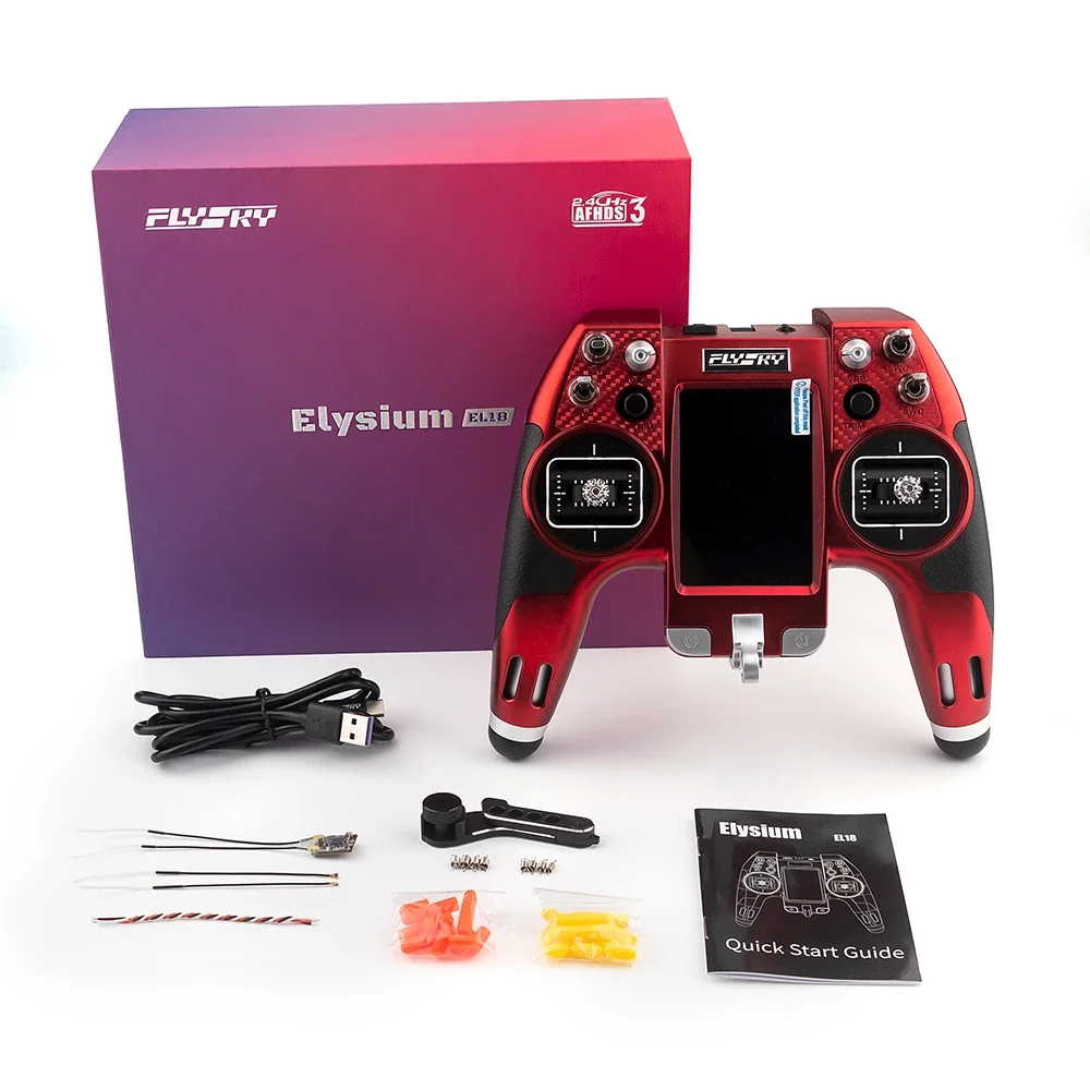 Flysky El18 Radio Transmitter - Transmissor de rádio FLYSKY EL18 2.4G
