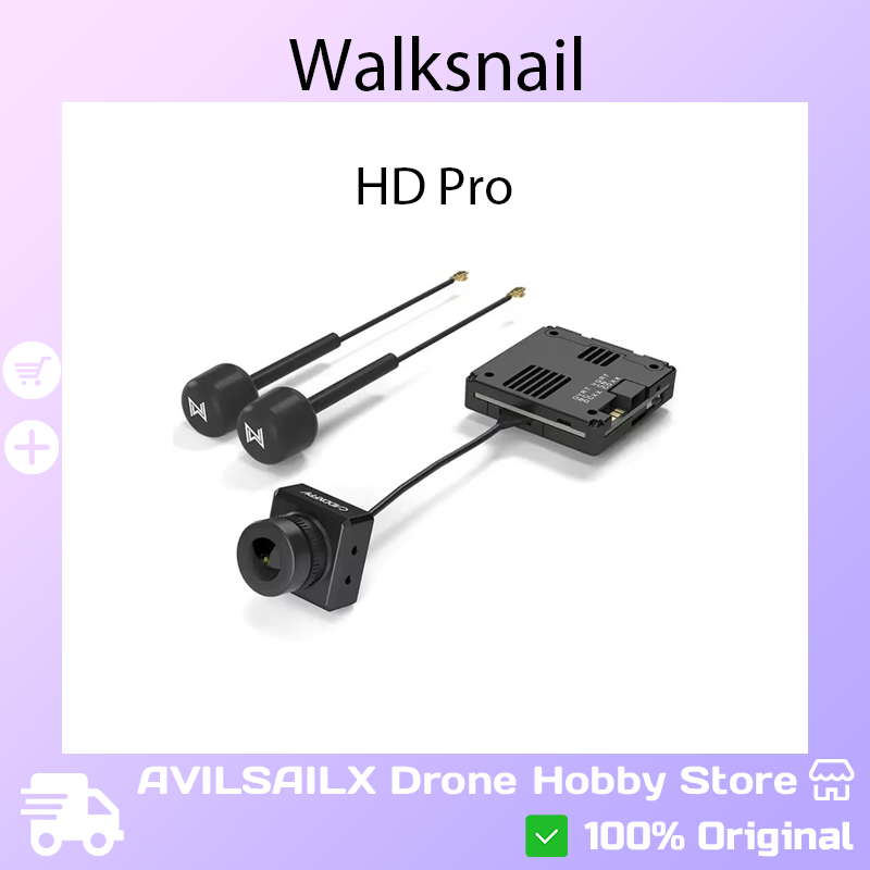 Walksnail Avatar Hd Pro Kit - Sistema de Transmissão Digital FPV HD