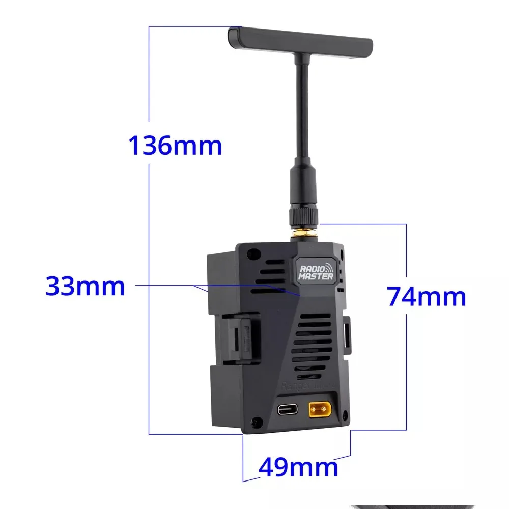 RadioMaster Ranger Micro - Mód - Radiomaster Ranger 2.4Ghz Elrs Module avaliação e preço