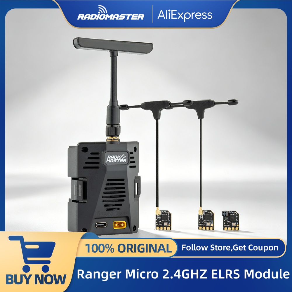 Módulo RadioMaster Ranger Micr - Radiomaster Ranger 2.4Ghz Elrs Module avaliação e preço